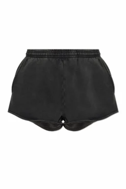 ENTIRE STUDIOS BLACK Shorts Micro