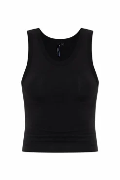 ENTIRE STUDIOS BLACK Top 'Cropped'