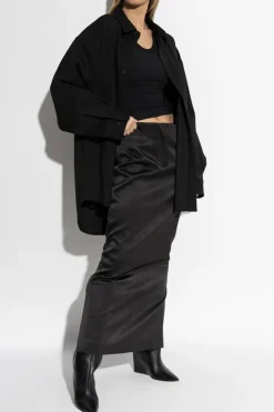 ENTIRE STUDIOS BLACK Top 'Cropped'