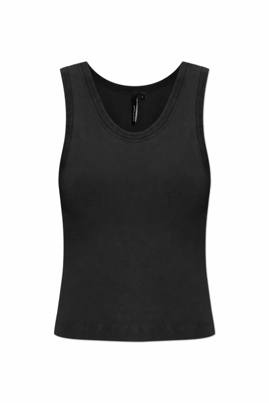 ENTIRE STUDIOS BLACK Top Cropped