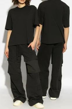 ENTIRE STUDIOS BLACK T-shirt Dart