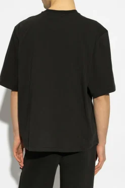 ENTIRE STUDIOS BLACK T-shirt Dart