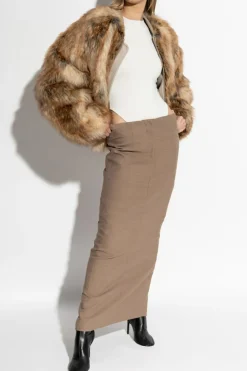 ENTIRE STUDIOS BROWN Skirt Script