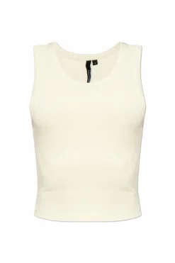 ENTIRE STUDIOS cream Top 'Cropped'