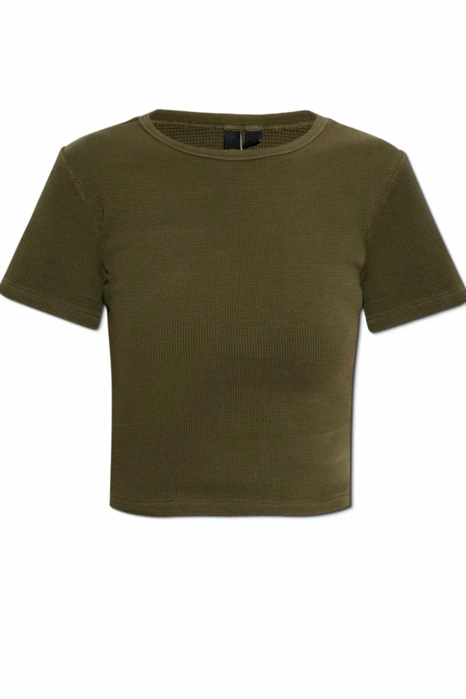 ENTIRE STUDIOS GREEN T-shirt Micro Waffle