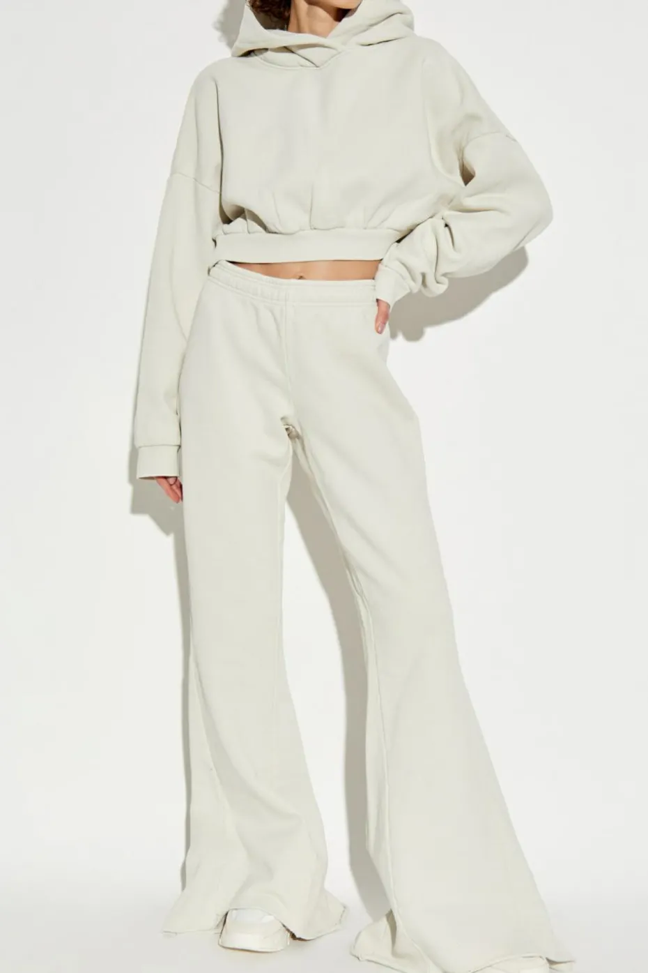 ENTIRE STUDIOS GREY Cotton sweatpants