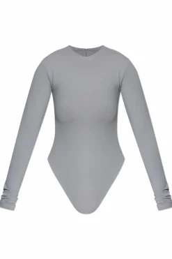 ENTIRE STUDIOS GREY Long Sleeve Bodysuit
