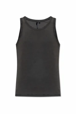 ENTIRE STUDIOS GREY Ribbed top