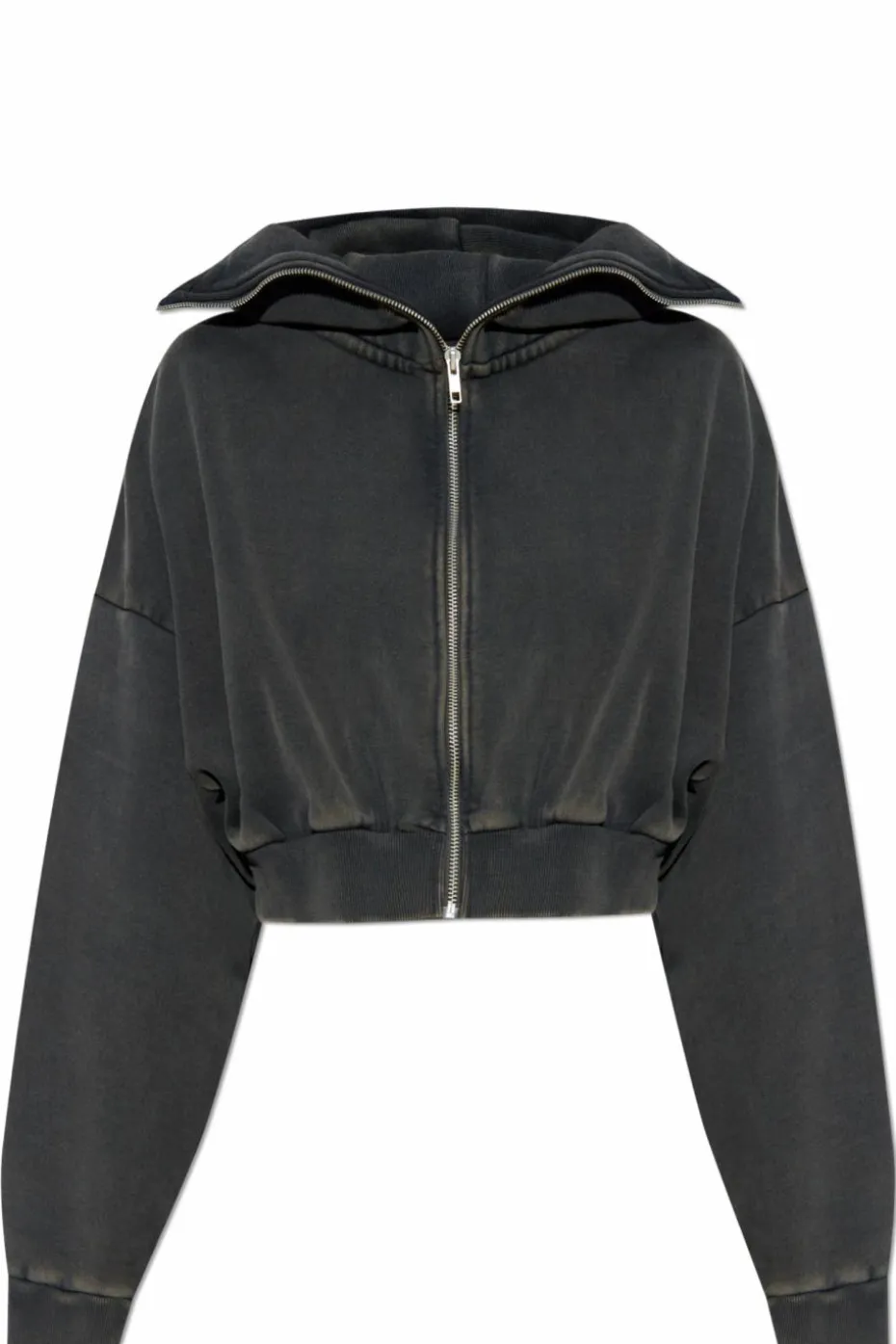 ENTIRE STUDIOS GREY Short hoodie