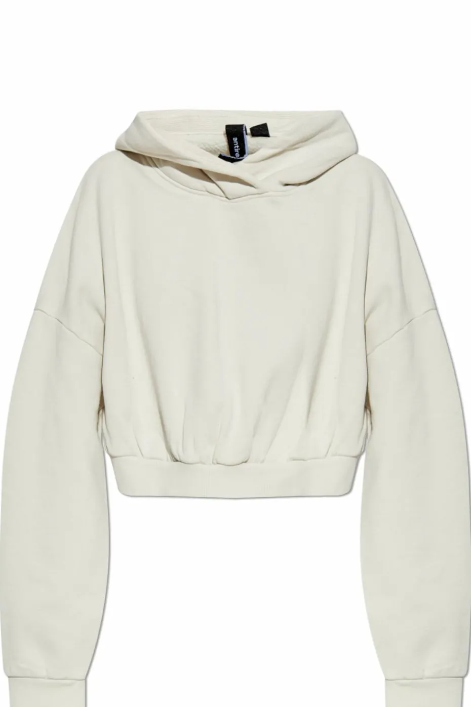 ENTIRE STUDIOS GREY Short hoodie