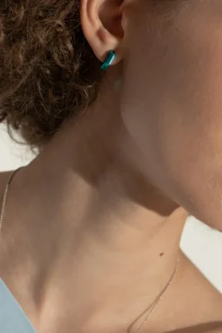 EÉRA BLUE Single earring "Dado Mini"