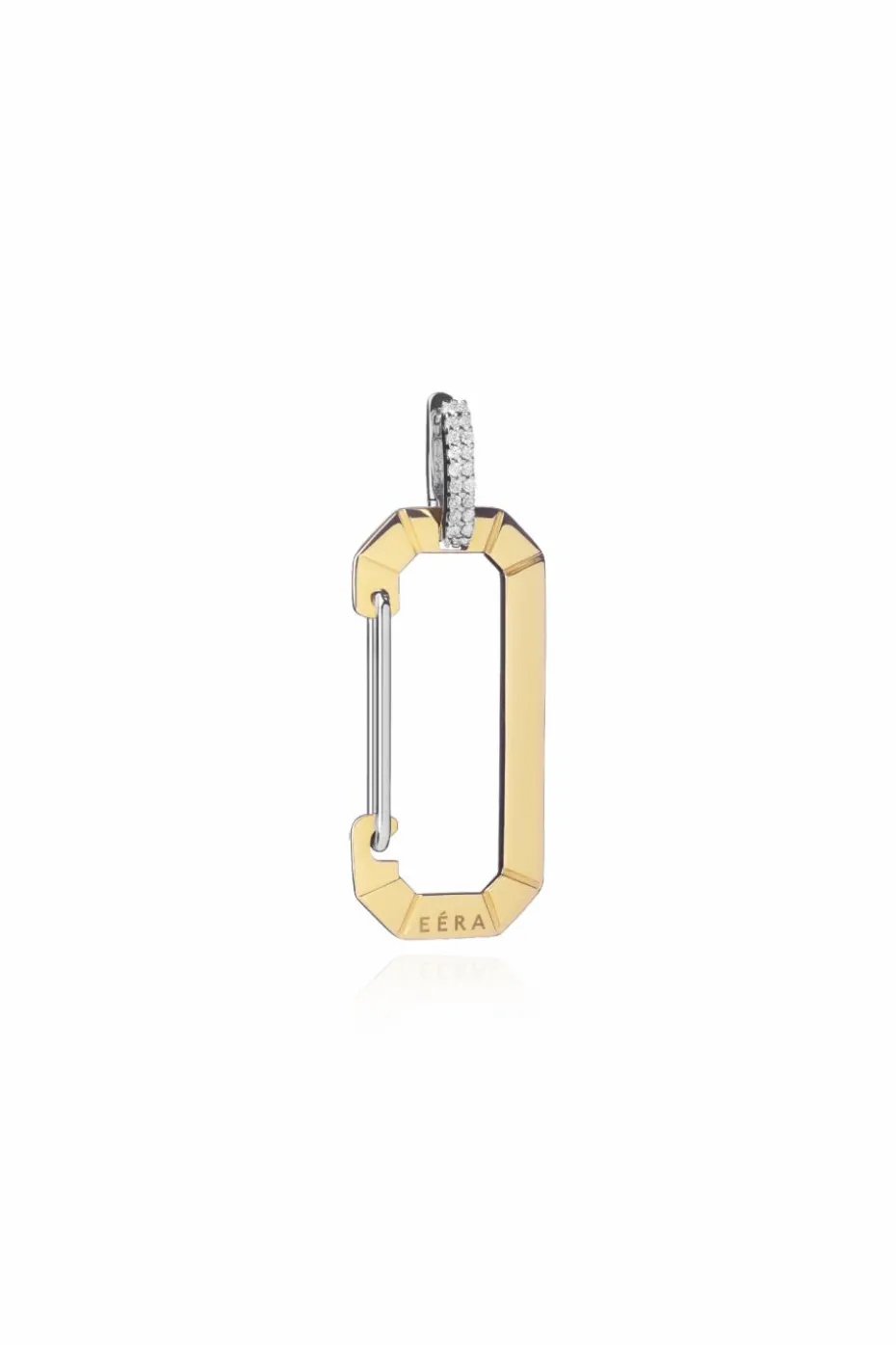 EÉRA GOLD Single earring "Chiara Big"