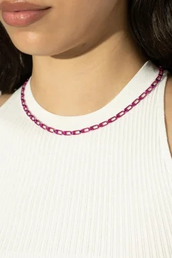 EÉRA PINK "Reine" necklace