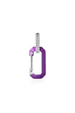 EÉRA PURPLE Single earring "Chiara Small"
