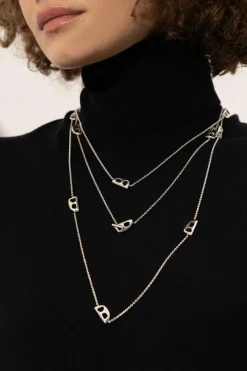 EÉRA SILVER Necklace `Stone`