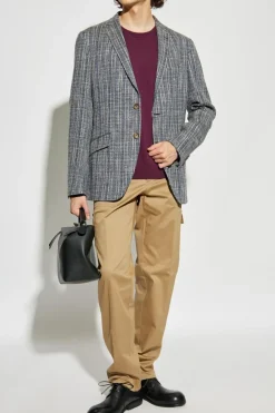 Etro beige Cotton trousers