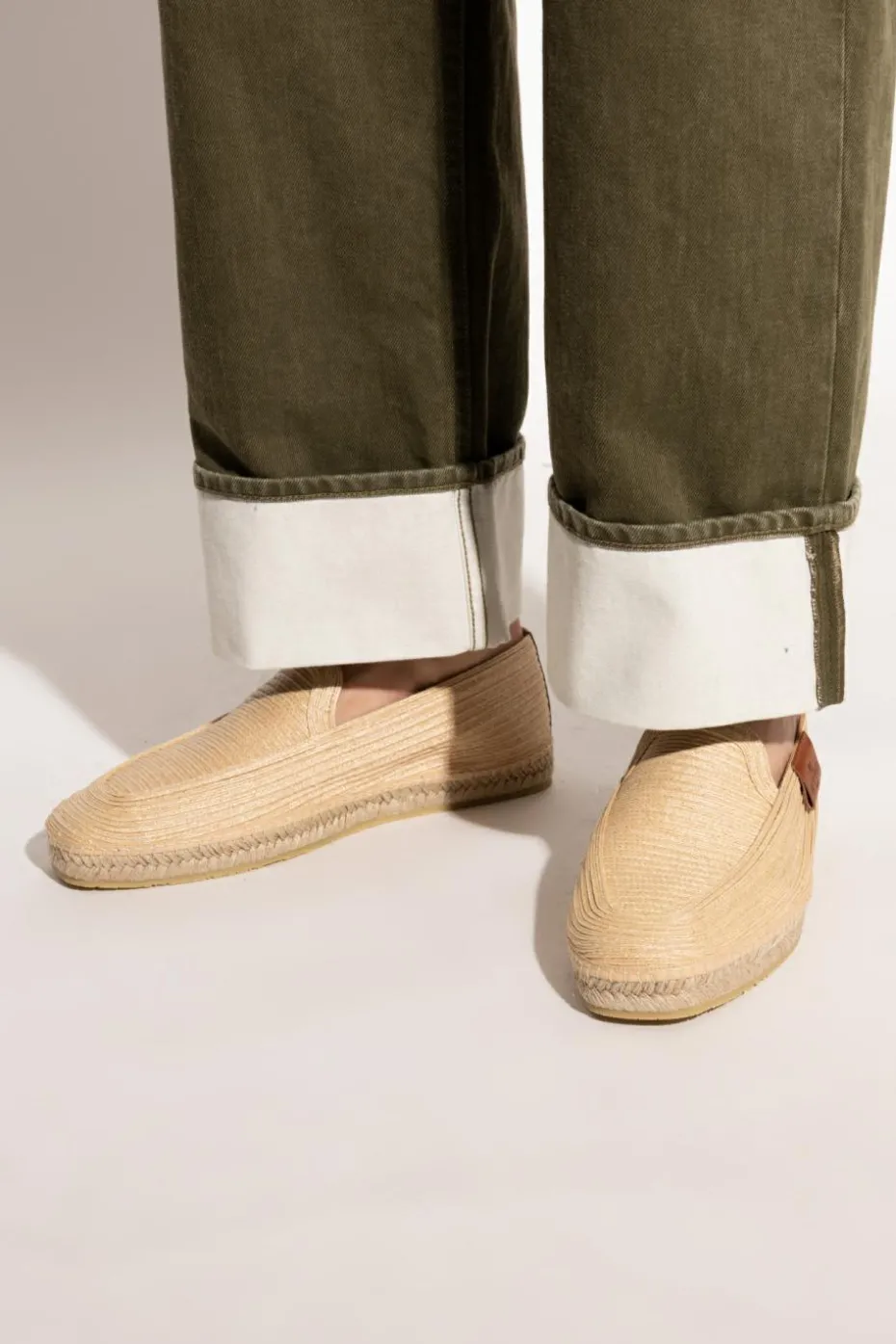 Etro beige Espadrilles with logo