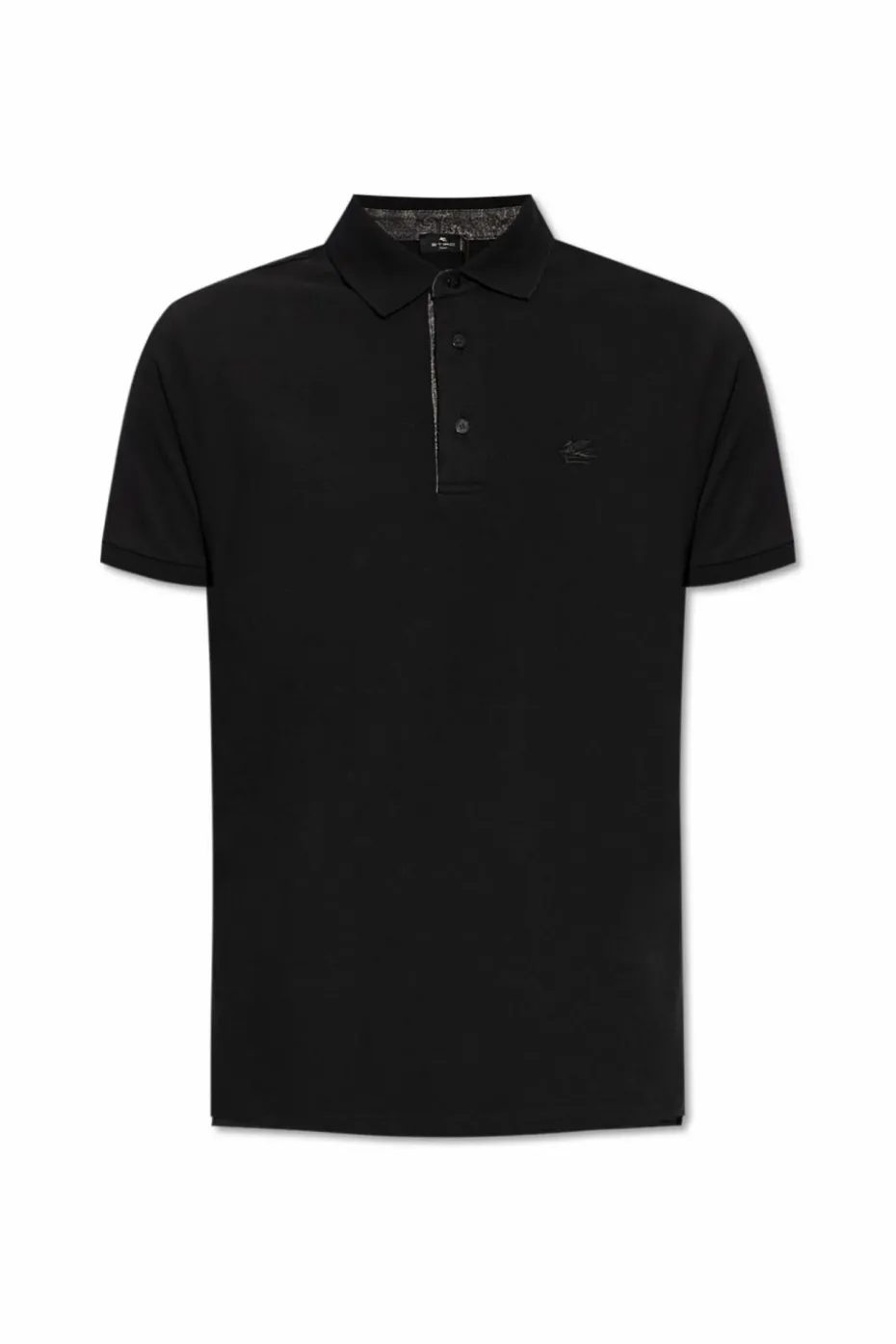 Etro BLACK Cotton polo