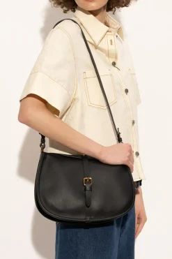 Etro BLACK Leather shoulder bag