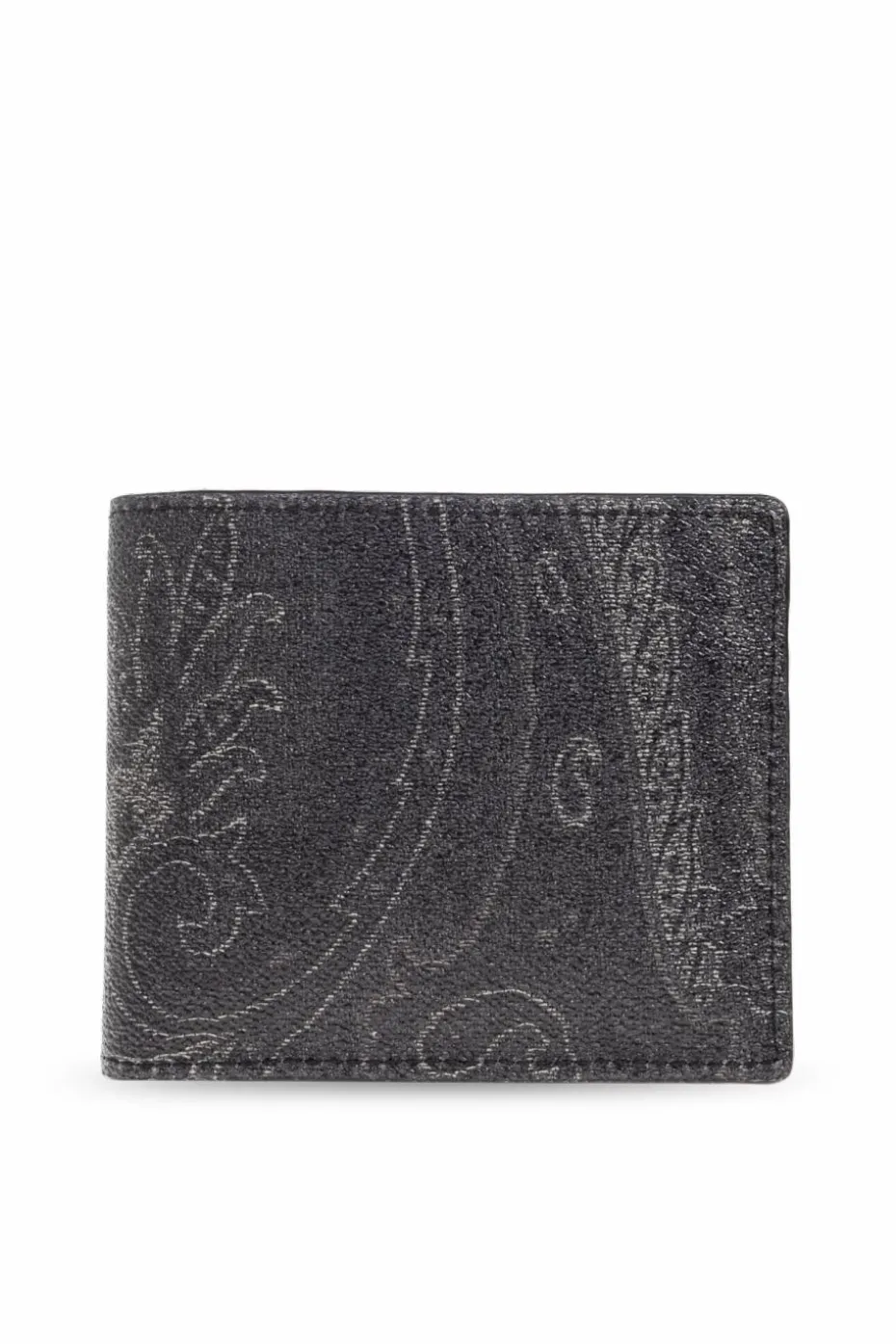 Etro BLACK Patterned wallet