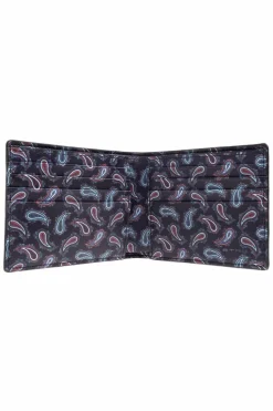 Etro BLACK Patterned wallet