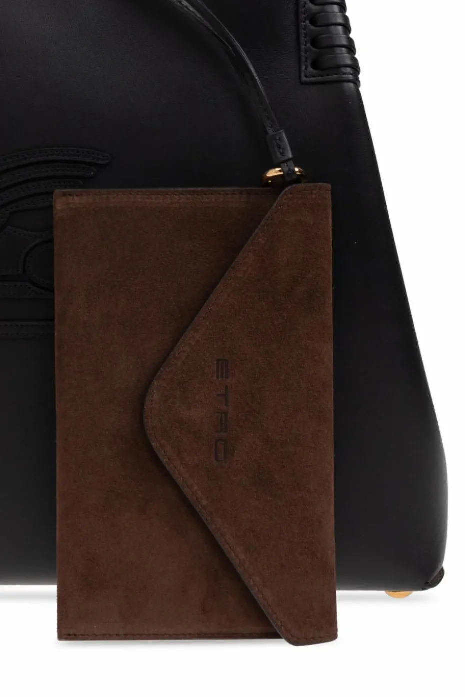 Etro BLACK 'Shopper' type bag