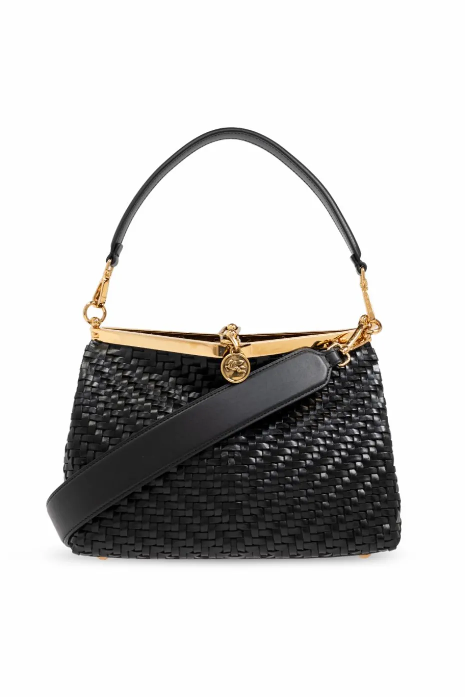 Etro BLACK Shoulder bag Vela Medium