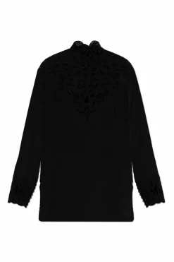 Etro BLACK Silk top
