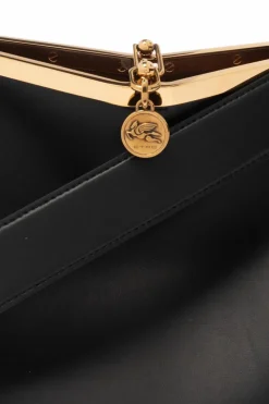 Etro BLACK ‘Vela Large’ shoulder bag