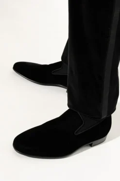 Etro BLACK Velvet shoes