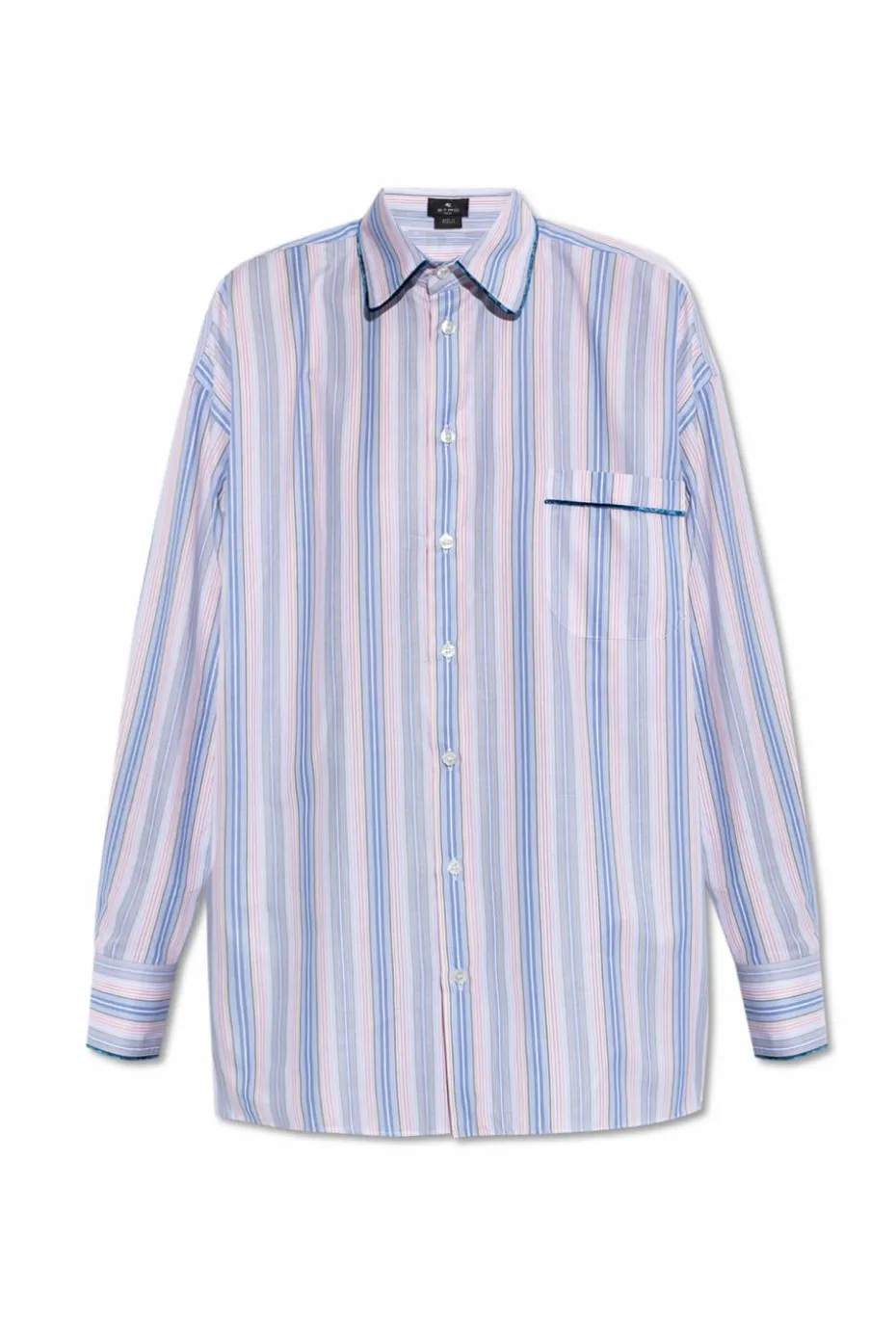 Etro BLUE "Oversize" shirt