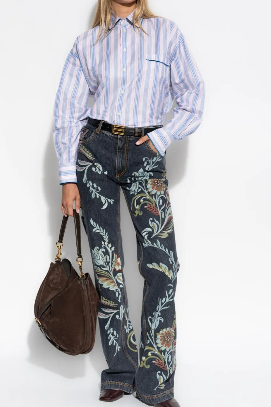 Etro BLUE "Oversize" shirt