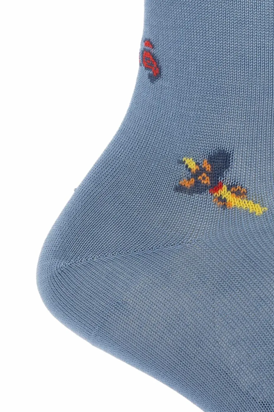 Etro BLUE Patterned socks