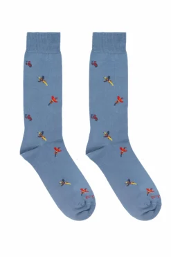 Etro BLUE Patterned socks