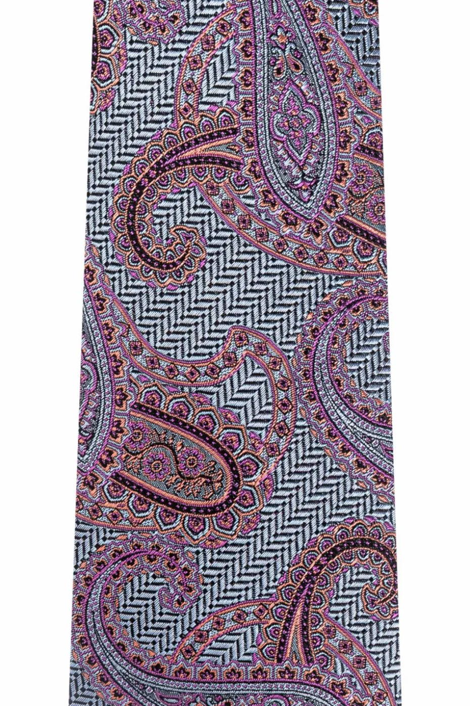 Etro BLUE Patterned tie