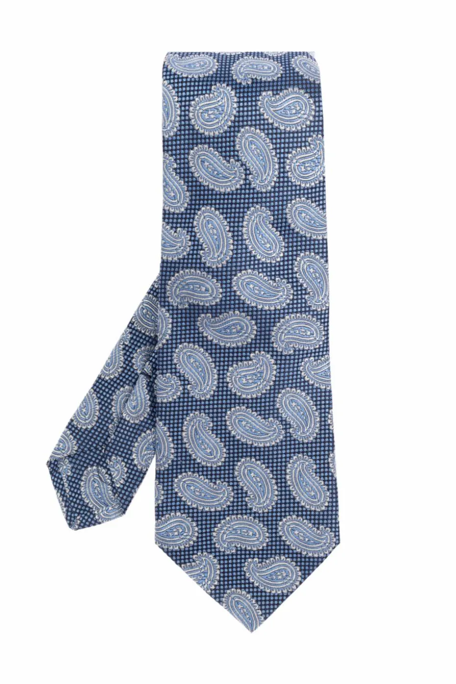 Etro BLUE Patterned tie
