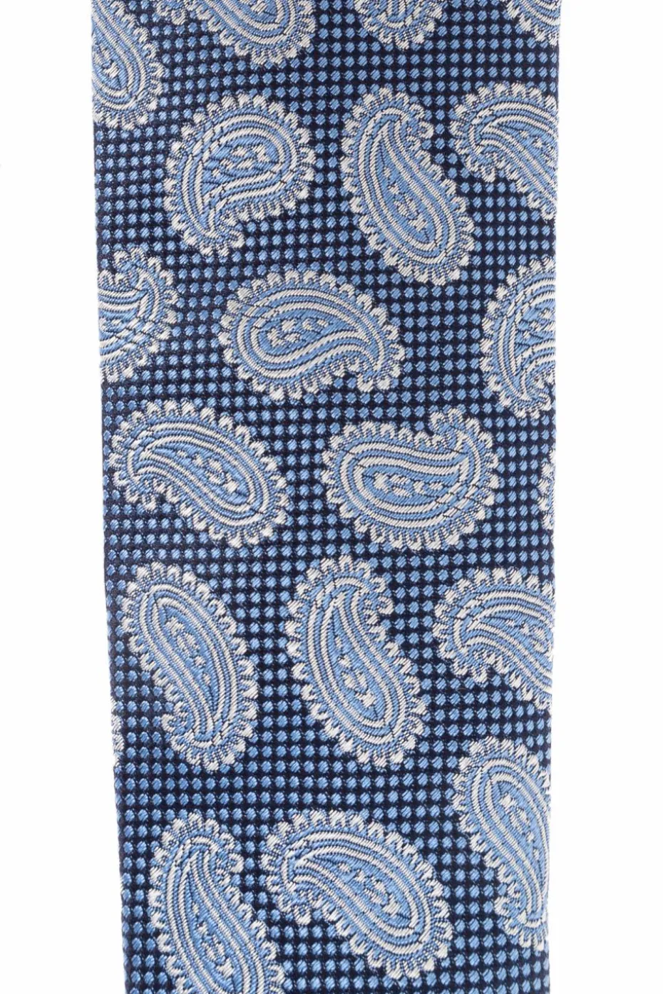 Etro BLUE Patterned tie