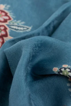 Etro BLUE Scarf with decorative pattern