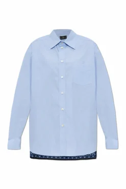 Etro BLUE Shirt with Pocket