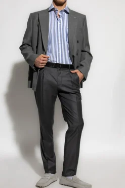 Etro BLUE Shirt with pocket