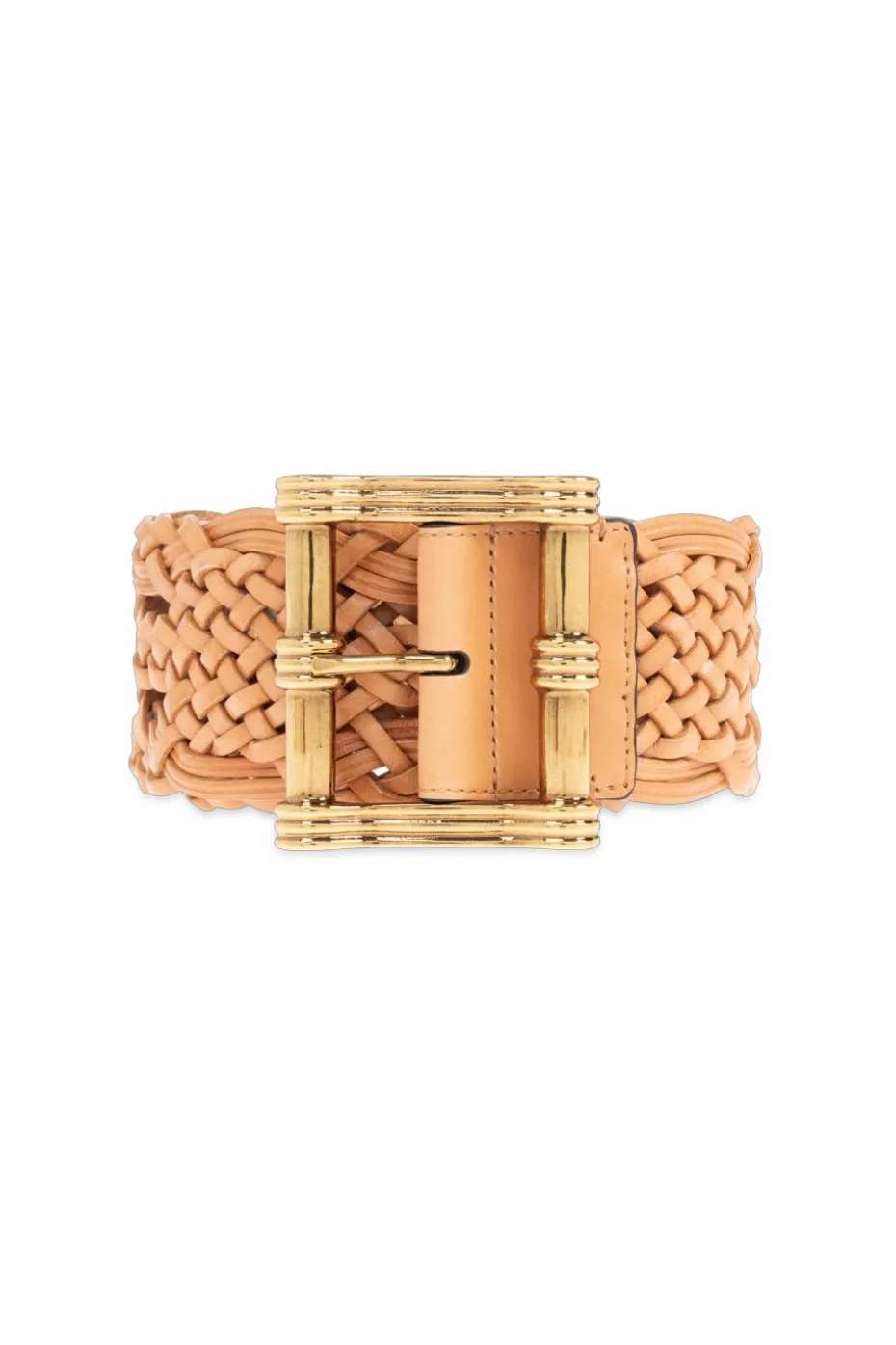 Etro BROWN Braided belt