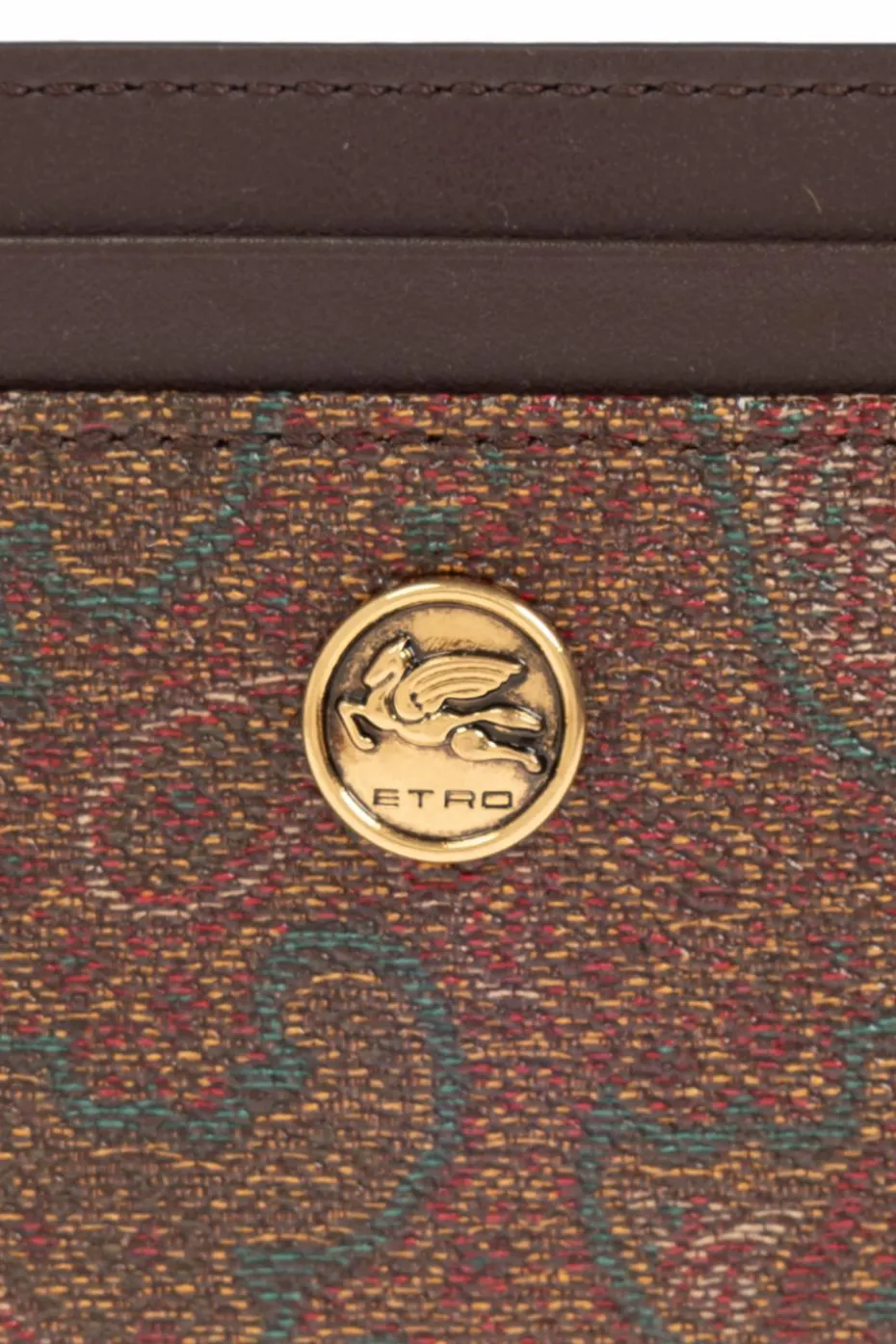 Etro BROWN Card case