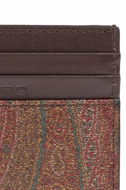 Etro BROWN Card holder