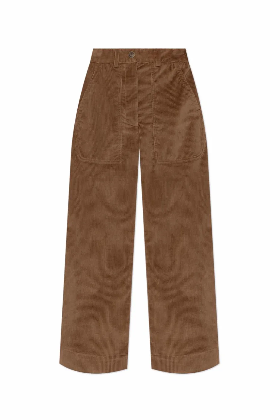 Etro BROWN Corduroy pants