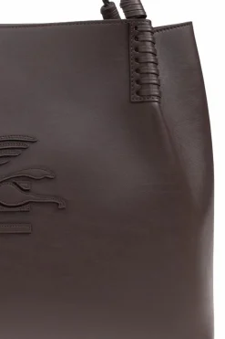 Etro BROWN Shopper bag
