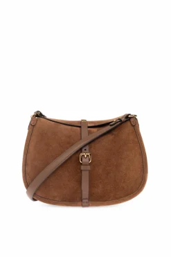 Etro BROWN Suede shoulder bag