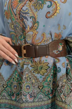 Etro BROWN Waist belt