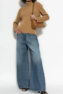 Etro BROWN Wool turtleneck