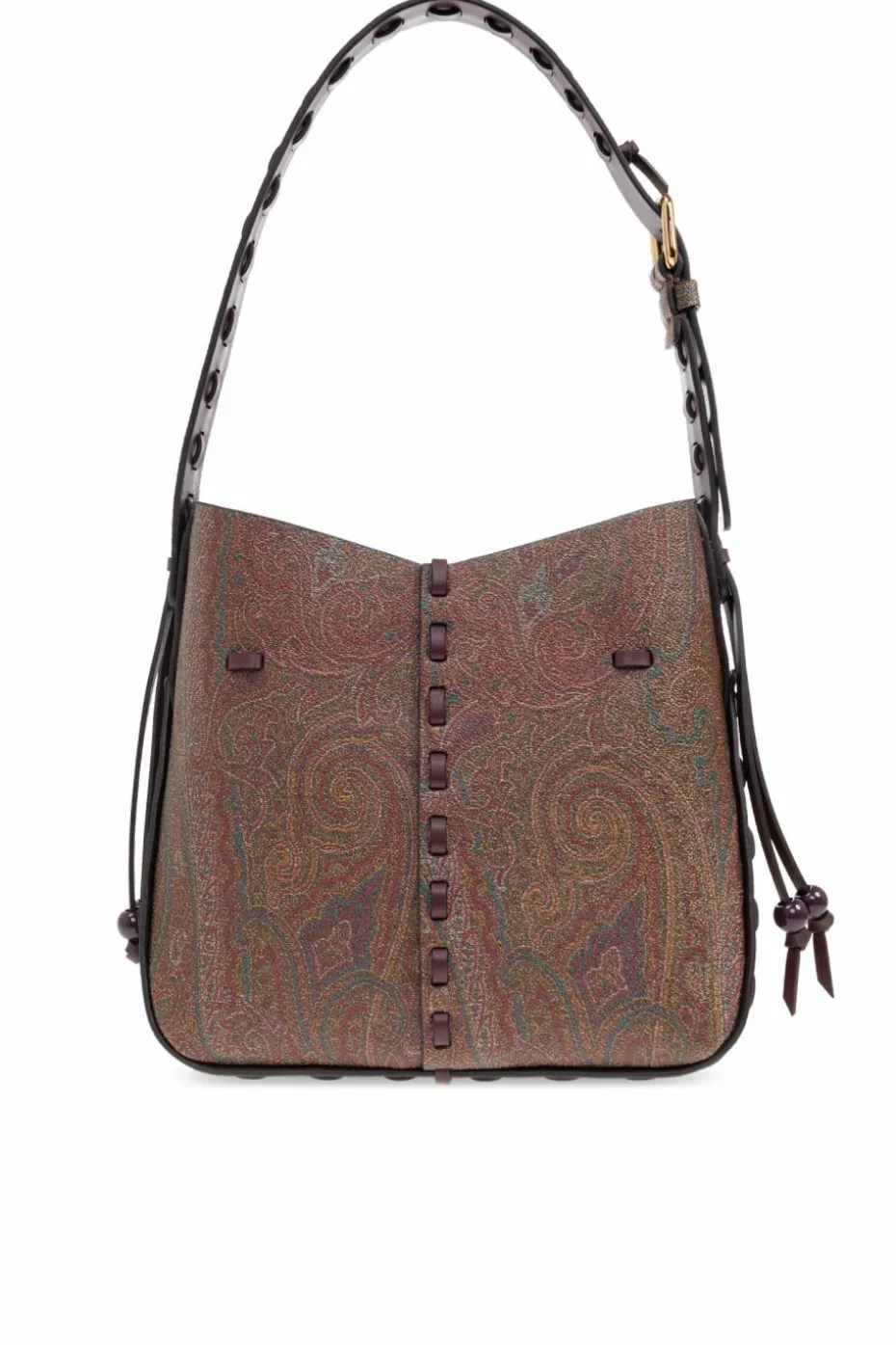 Etro BURGUNDY Bag with 'paisley' pattern