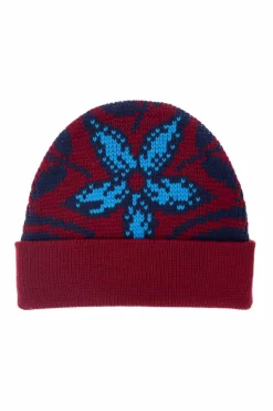 Etro BURGUNDY Wool hat
